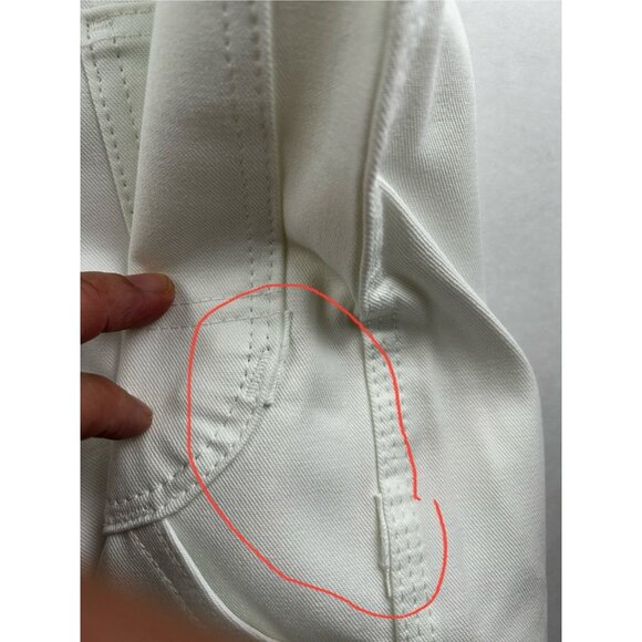 Dickies Pants Mens 48x32 Utility Work Pants White Relaxed Fit Carpenter Painter - Picture 9 of 10